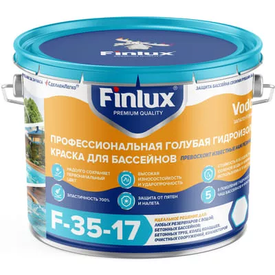 Гидроизоляционная краска Finlux VodoStop F35-17