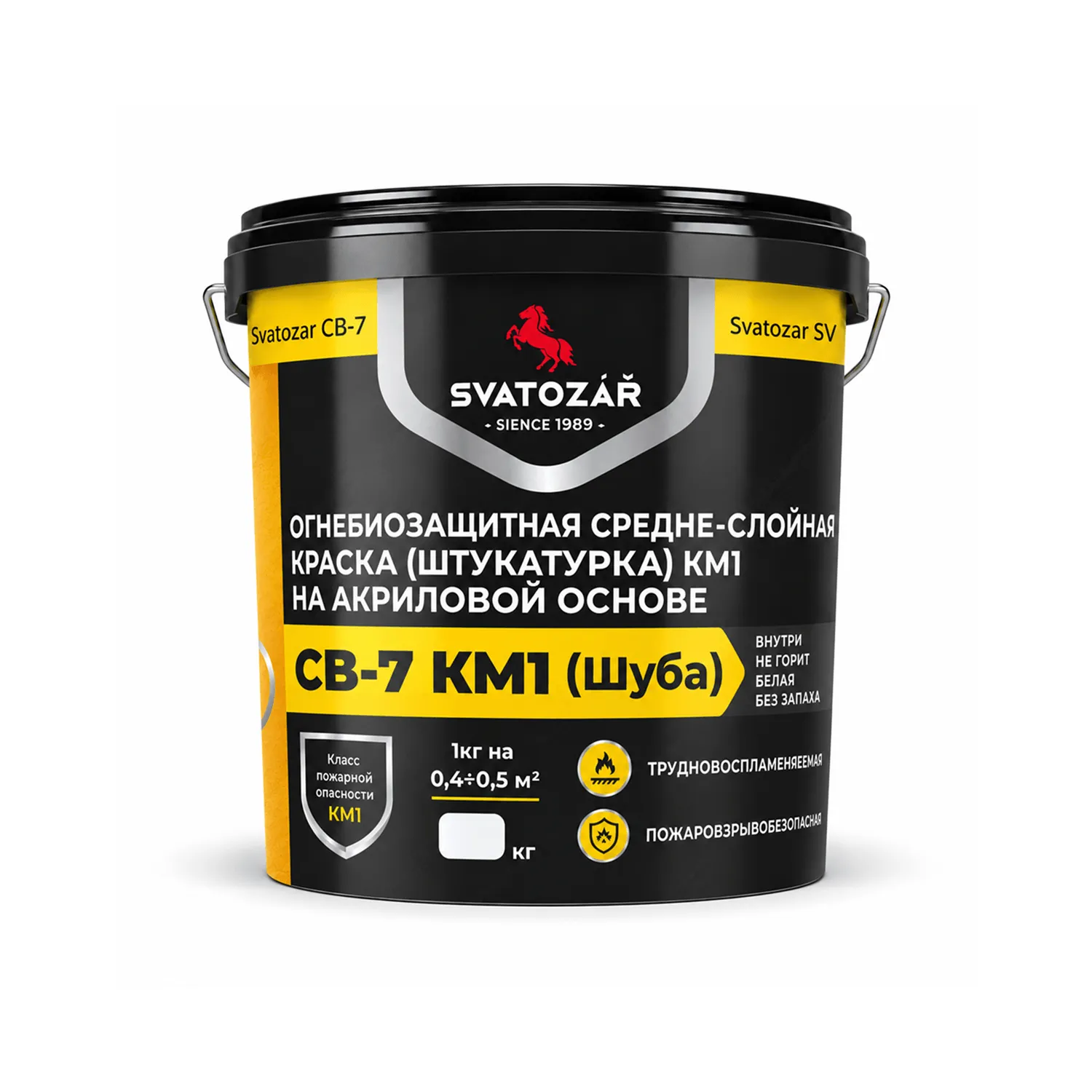 Средне-фактурная краска SVATOZAR СВ-7 КМ1 Шуба