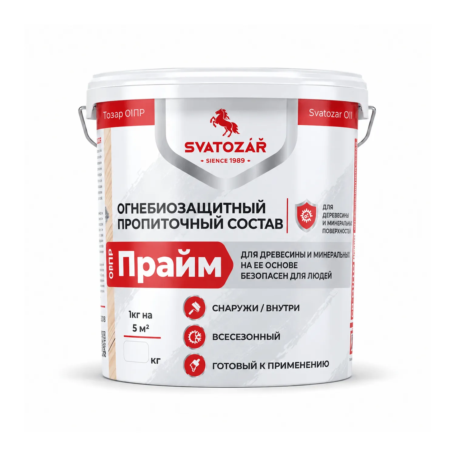 Finlux Svatozar СВ- 01ПР Прайм Огнебиозащитный пропиточный состав для древесины