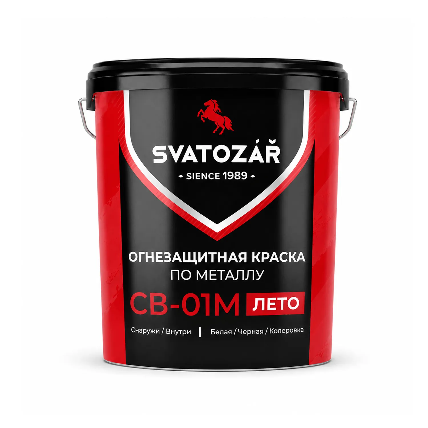 SVATOZAR СВ-01М, Краска огнезащитная для металлоконструкций на водной основе